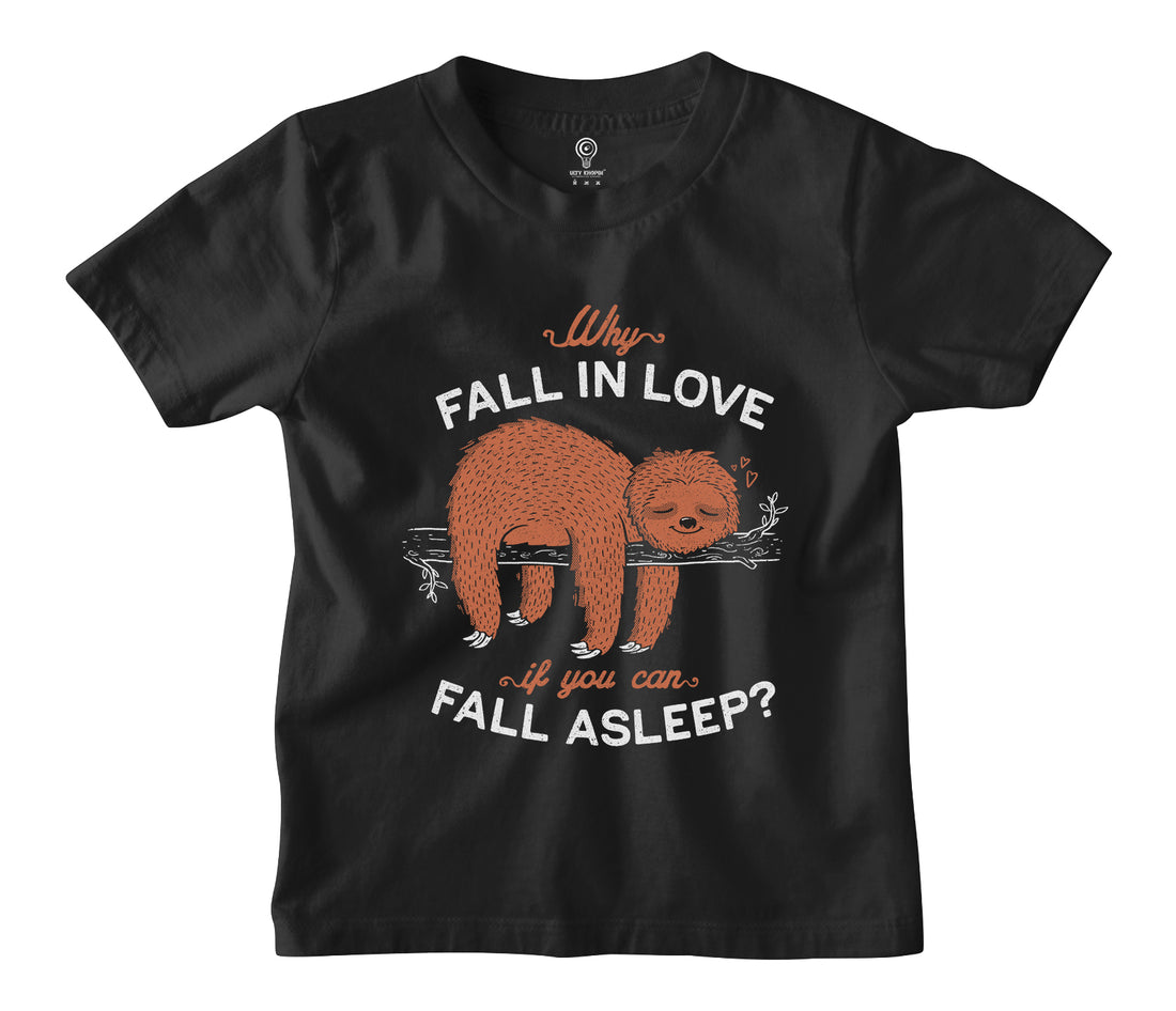 Fall Asleep Kids T-shirt