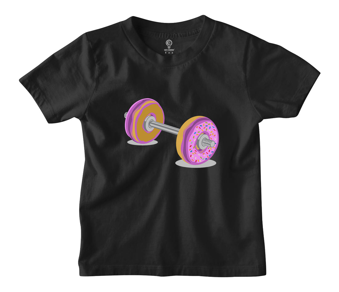 My Donut Dumbbells Kids T-shirt