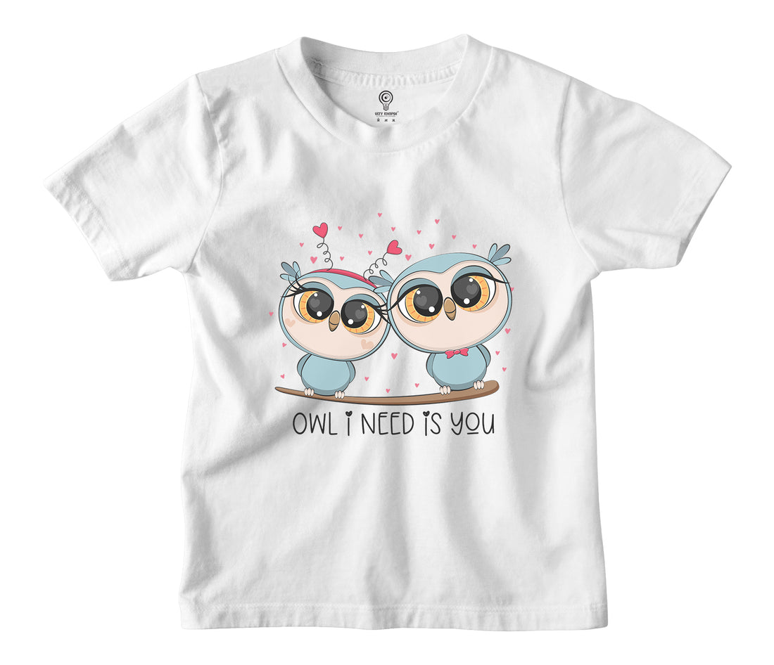 Owl I Need Kids T-shirt
