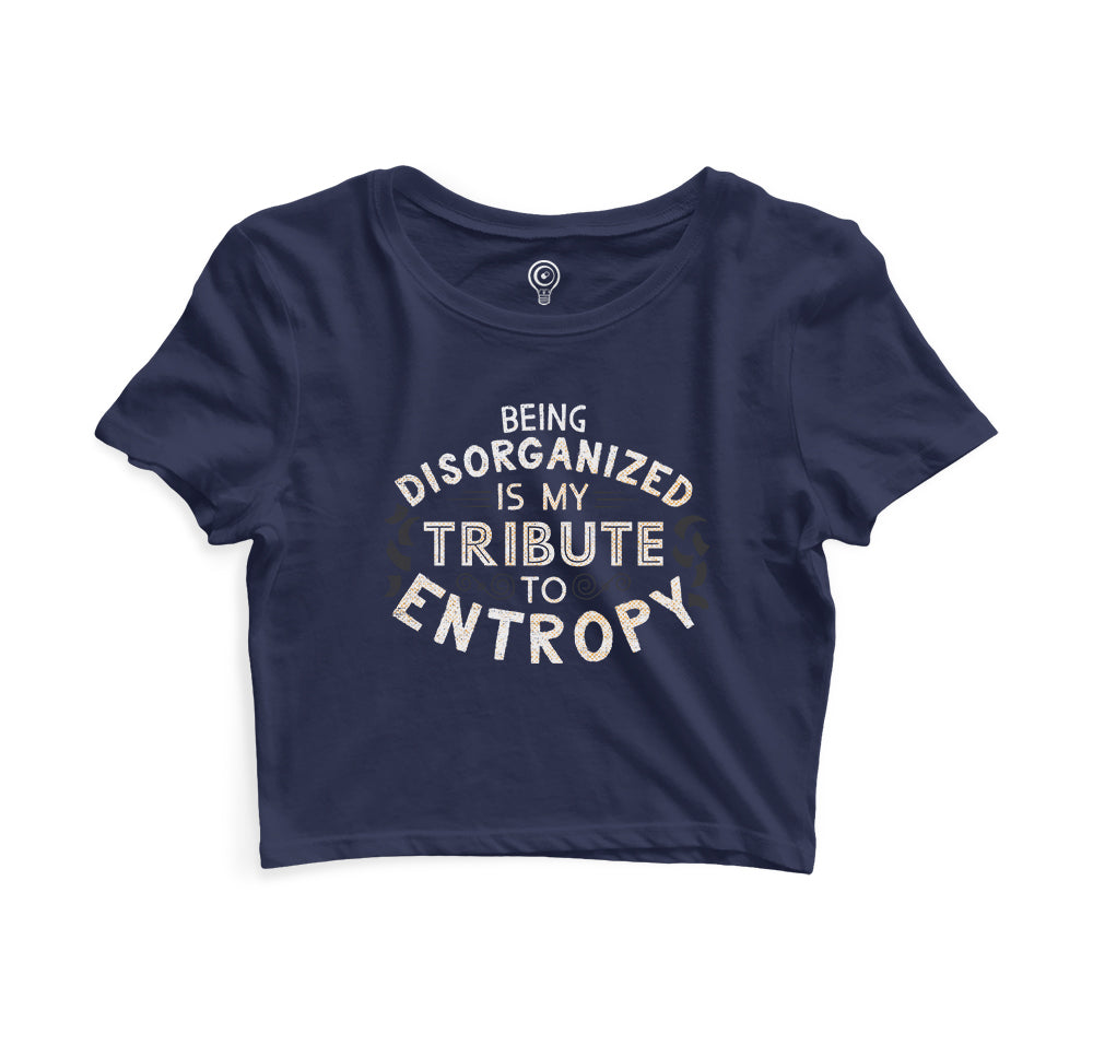 A Tribute To Entropy Crop Top