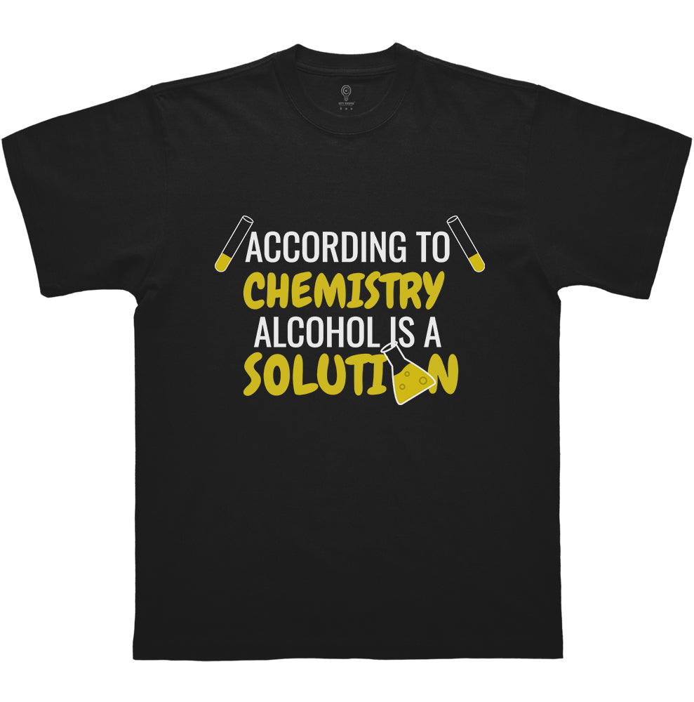 Alcohol is a solution Oversized T-shirt