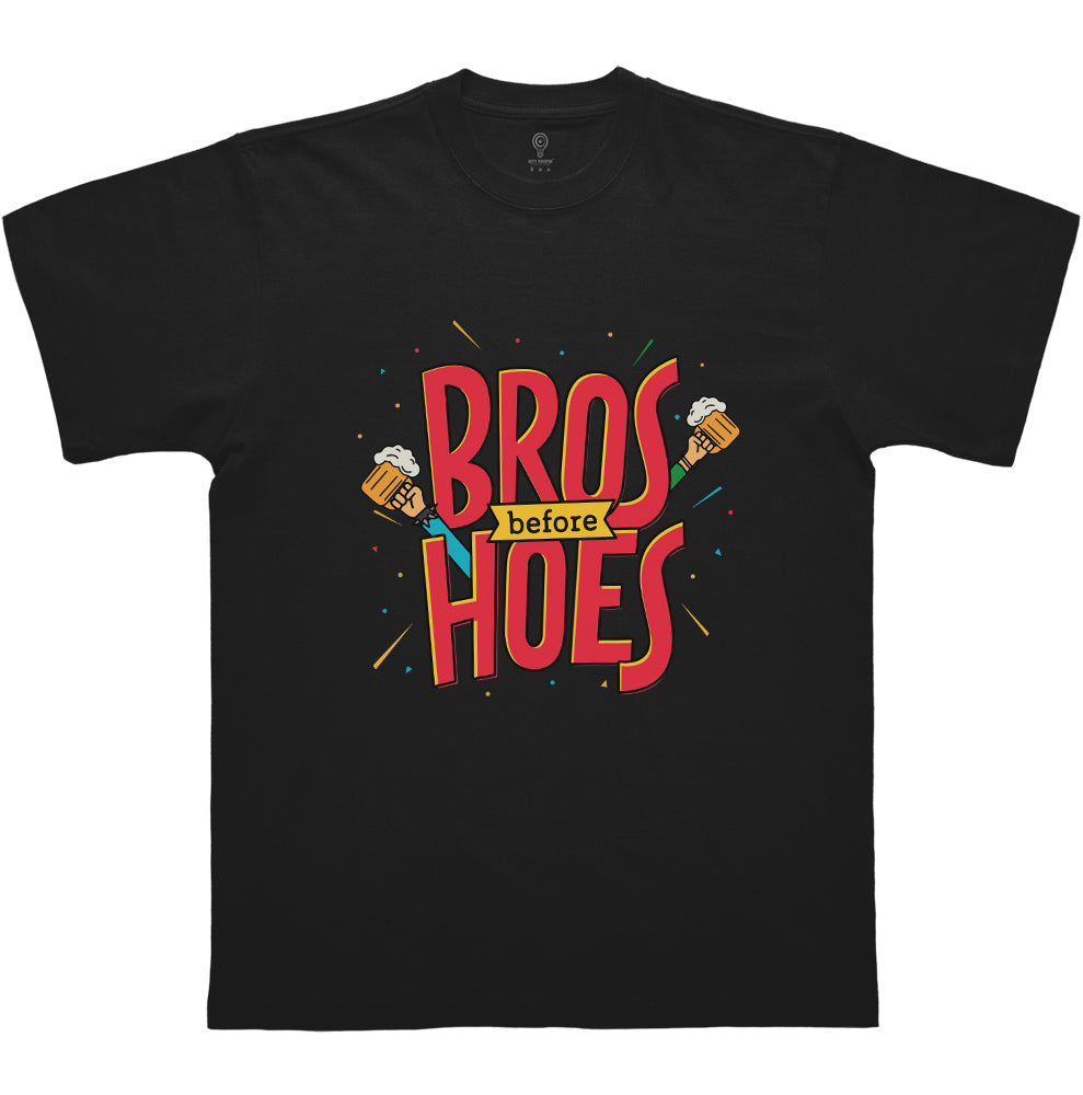 Bros Before Hoes Oversized T-shirt