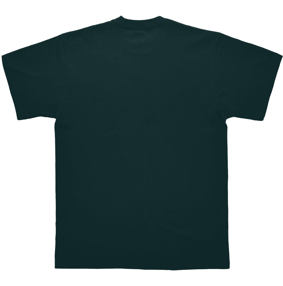 Solid Dark Green Oversized T-shirt