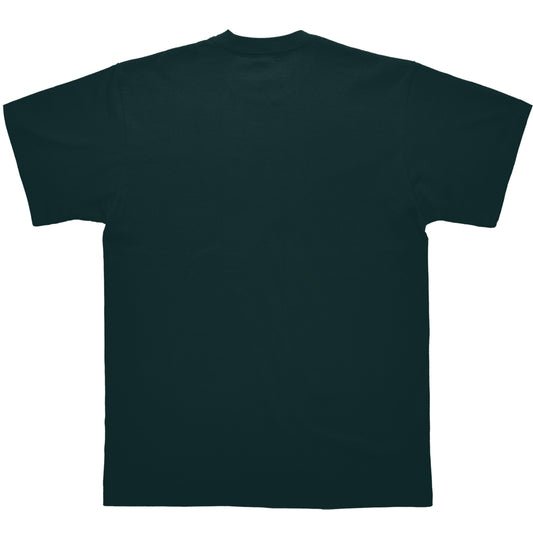 Solid Dark Green Oversized T-shirt