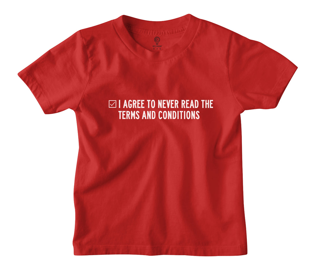 Terms and Conditions Kids T-shirt