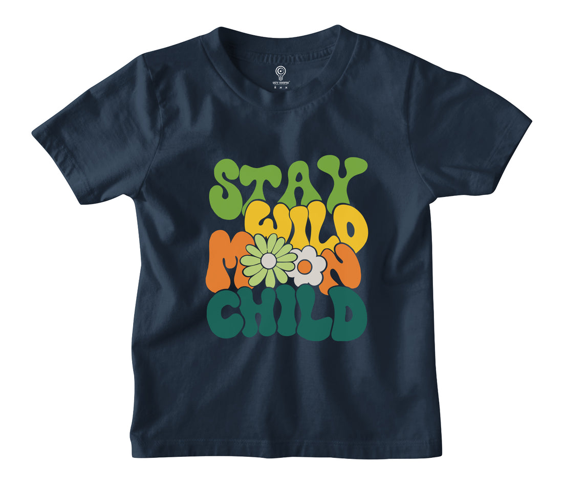 Moon Child Kids T-shirt