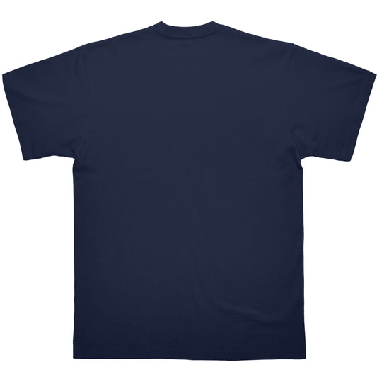 Solid Navy Blue Oversized T-shirt