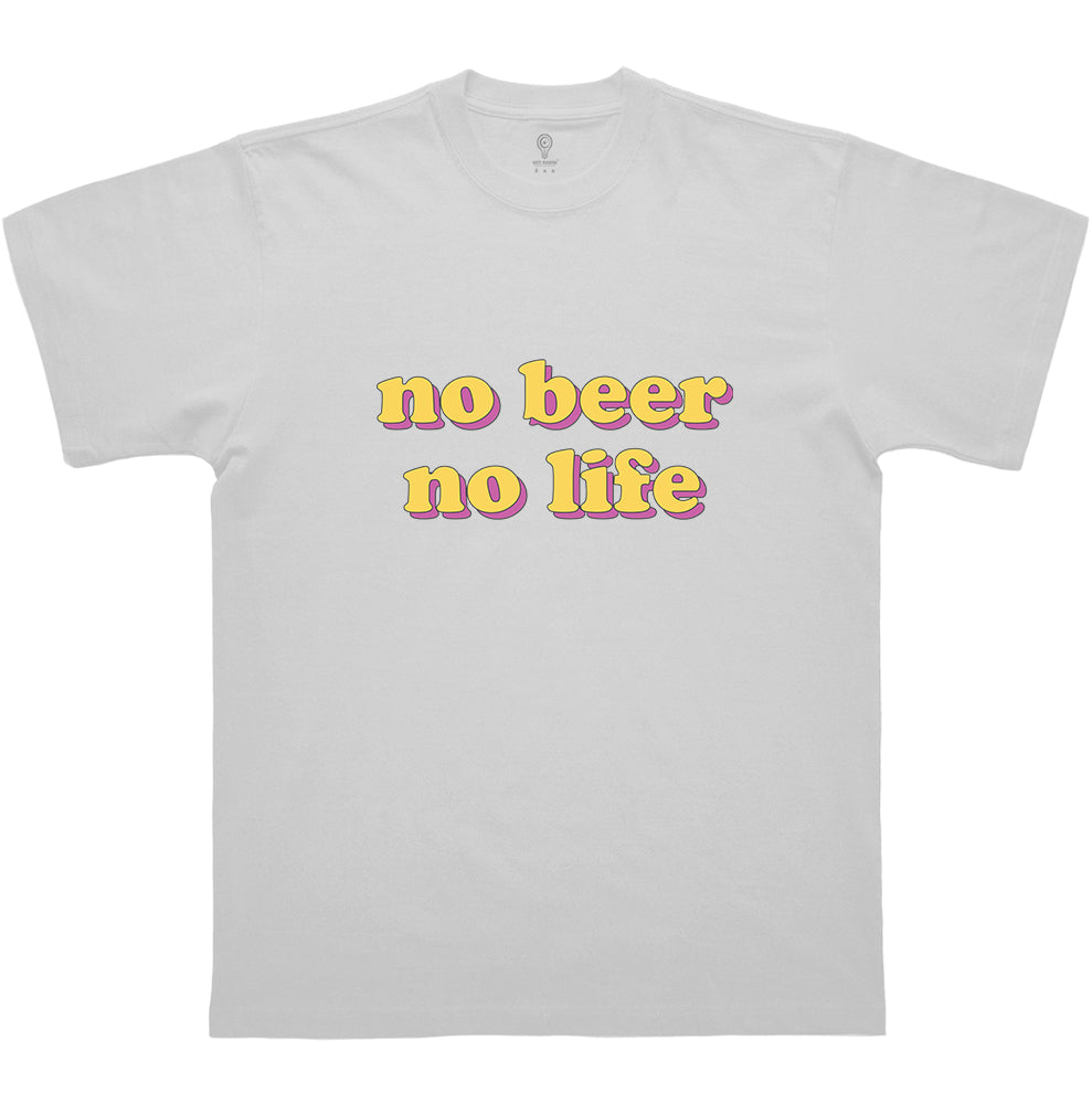 No Beer No Life Oversized T-shirt