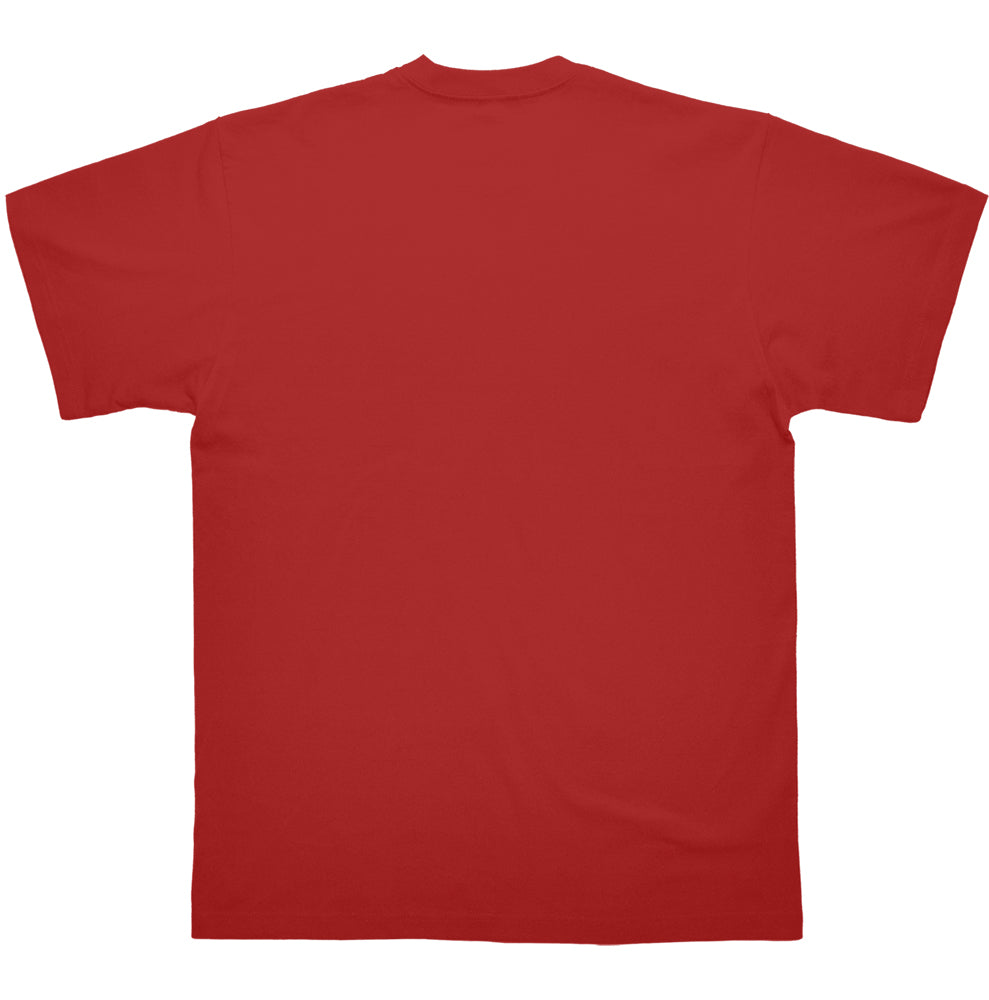Solid Red Oversized T-shirt